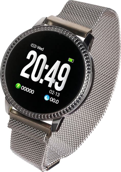 smartwatch zilver dames